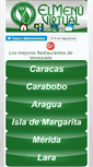 Mobile Screenshot of elmenuvirtual.com