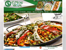 Tablet Screenshot of elmenuvirtual.com